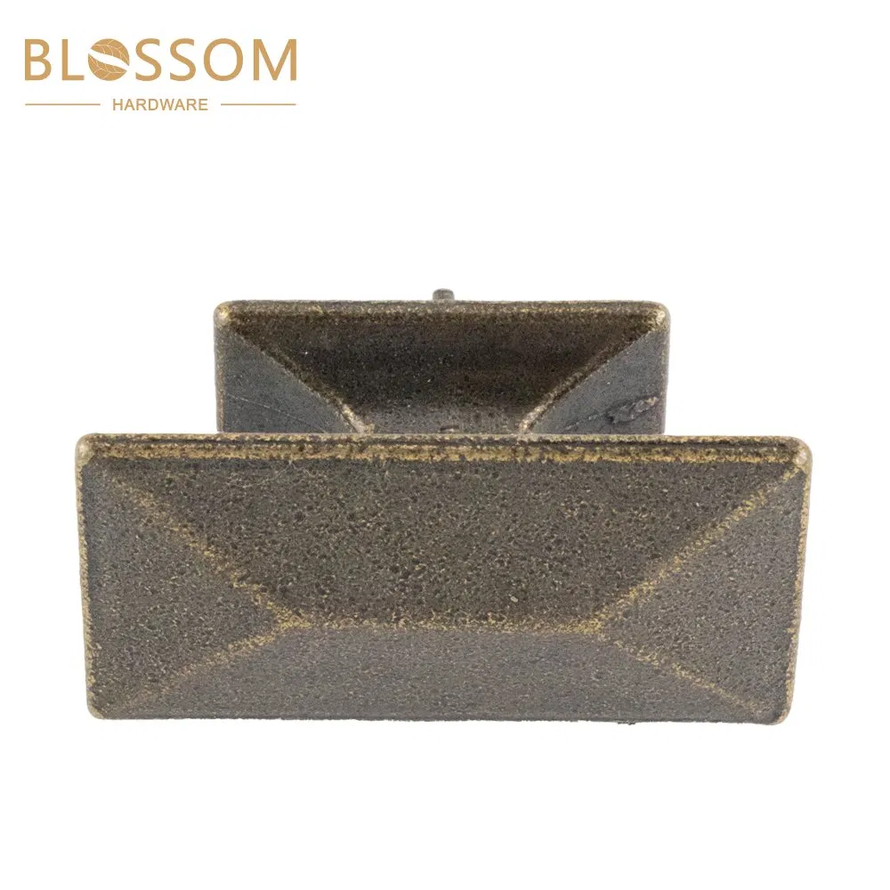 Cabinet Aluminum Square Handle with Single Hole for Kitchen Storage