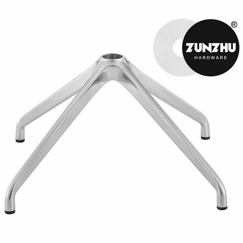 Wholesale Home Cafe Furniture Silver Metal Frame Fixed Dining Table Chair Frame Legs