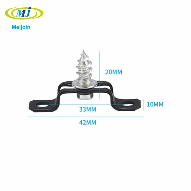 Full Open Furniture Invisible Panel Connector Screw Fasteners
