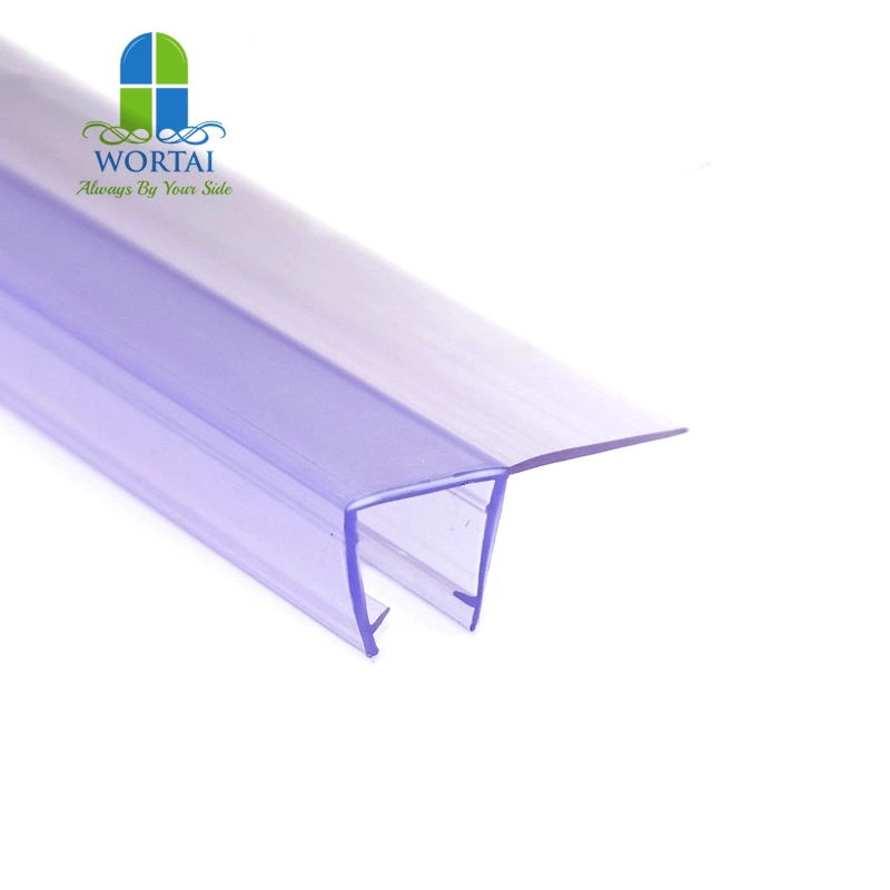 F U H Shape Glass Door Sealing Strips Window Glass Seal Strip Bath Screen Door Weatherstrip