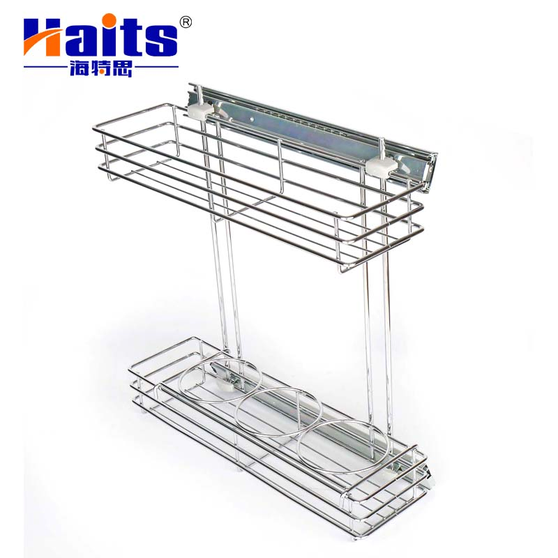 Pull out Kitchen Organisers Cabinet Herrajes Furniture Hardware Storage Basket