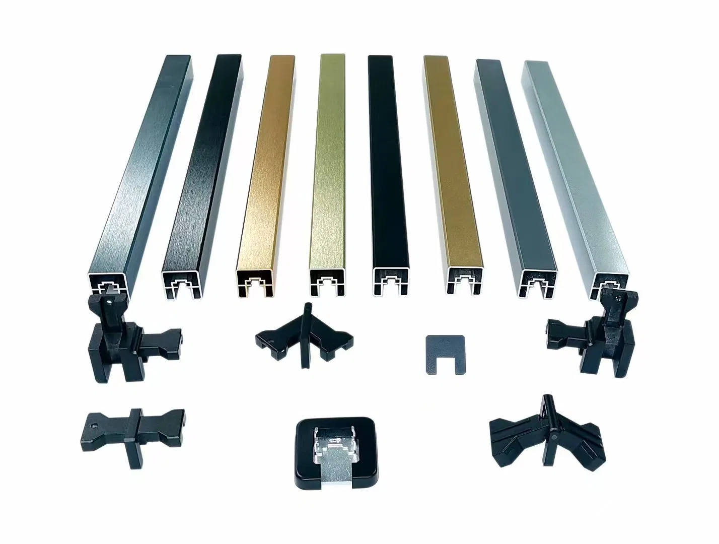 Excellent Anti-Scratch Heavy-Duty Hardware for Stair Glass Railings
