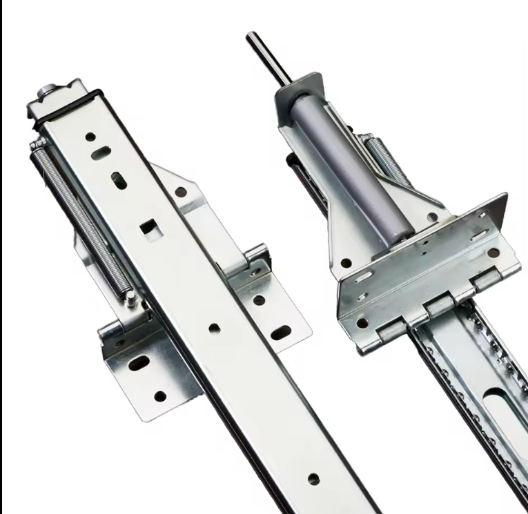 Pocket Door Sliding Hardware Kitchen Cabinet Drawer Slide Telescopic Channel Rails Runners