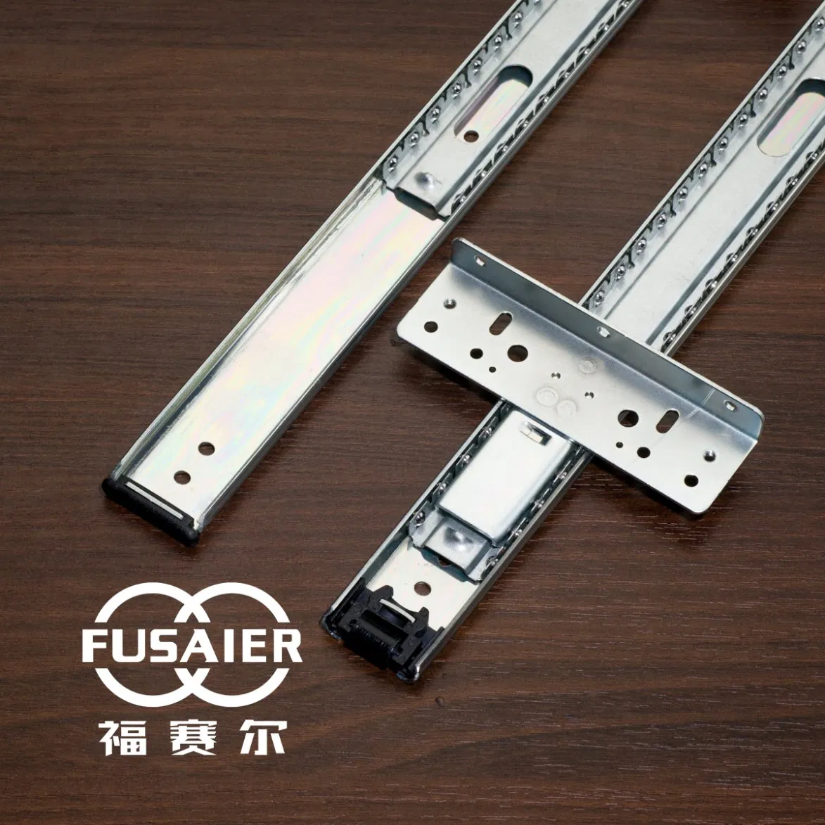 Fusaier Pocket Door Drawer Sliders Ball Bearing Telescopic Sliding Movement Track Flipper Door Slide