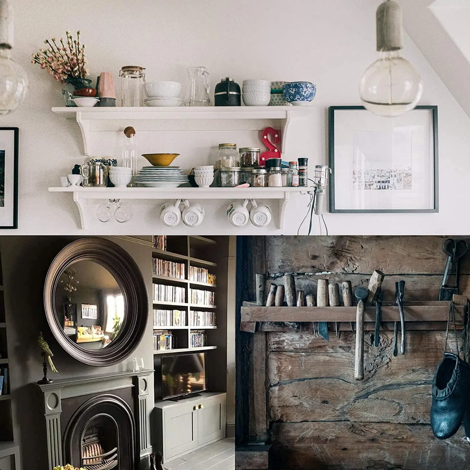 Packaged Mounting Bracket Hardware Mount Hanger Aluminium Z Clips for Picture Frame