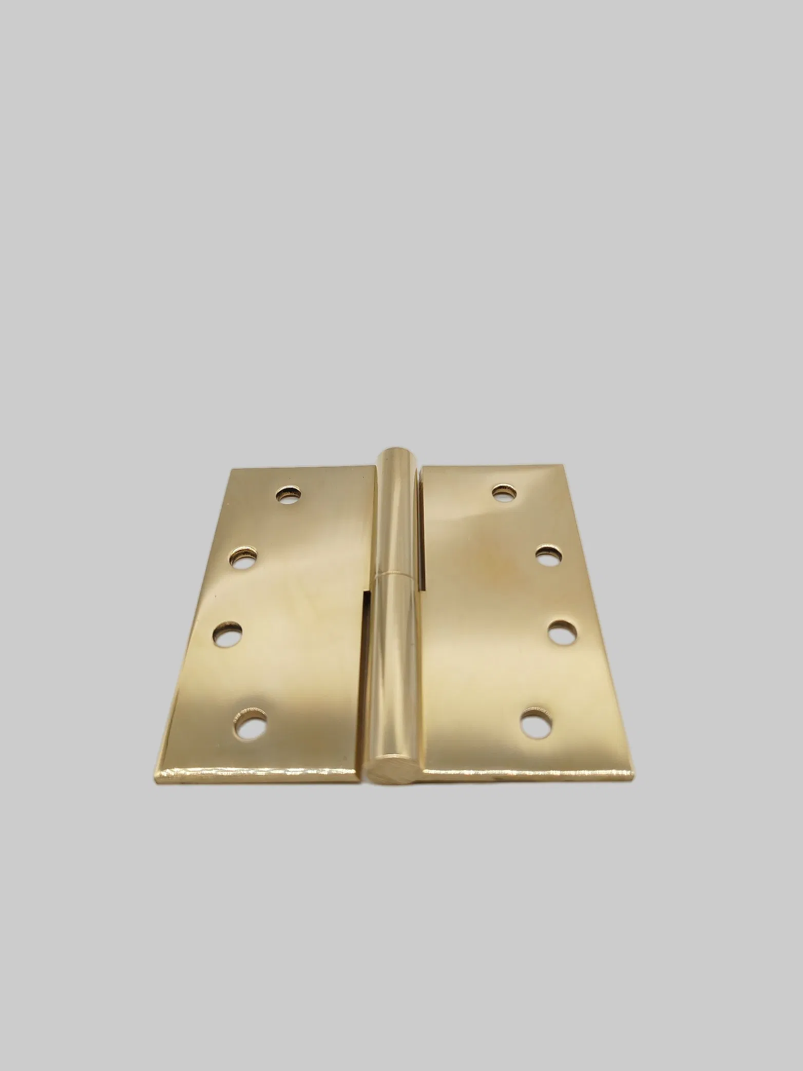 Durable 4-Inch Copper L-Shaped Hinge for Cabinet Doors and Windows