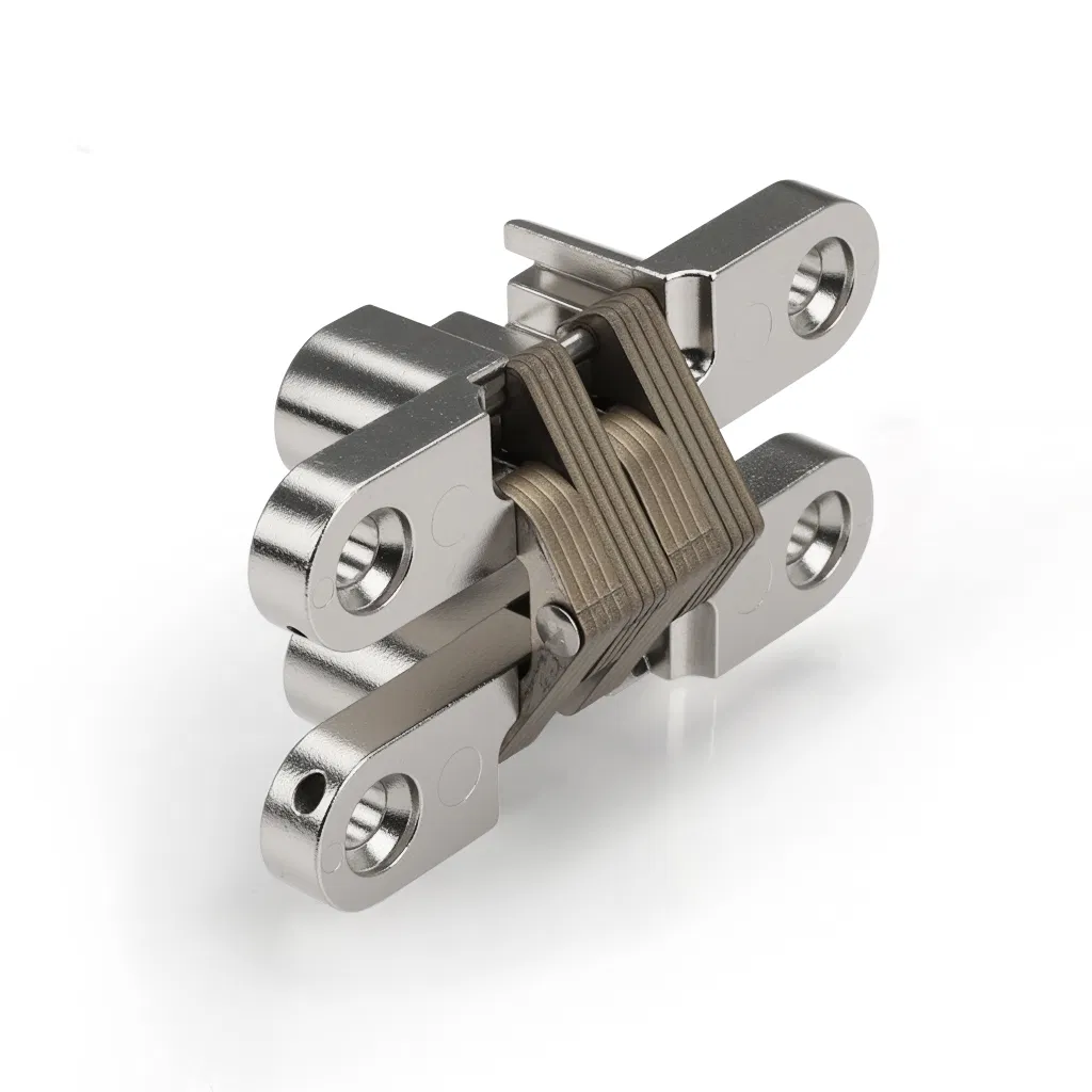 Concealed Cross Hidden Hinge for Cabinet Wardrobe Wooden Furniture Doors