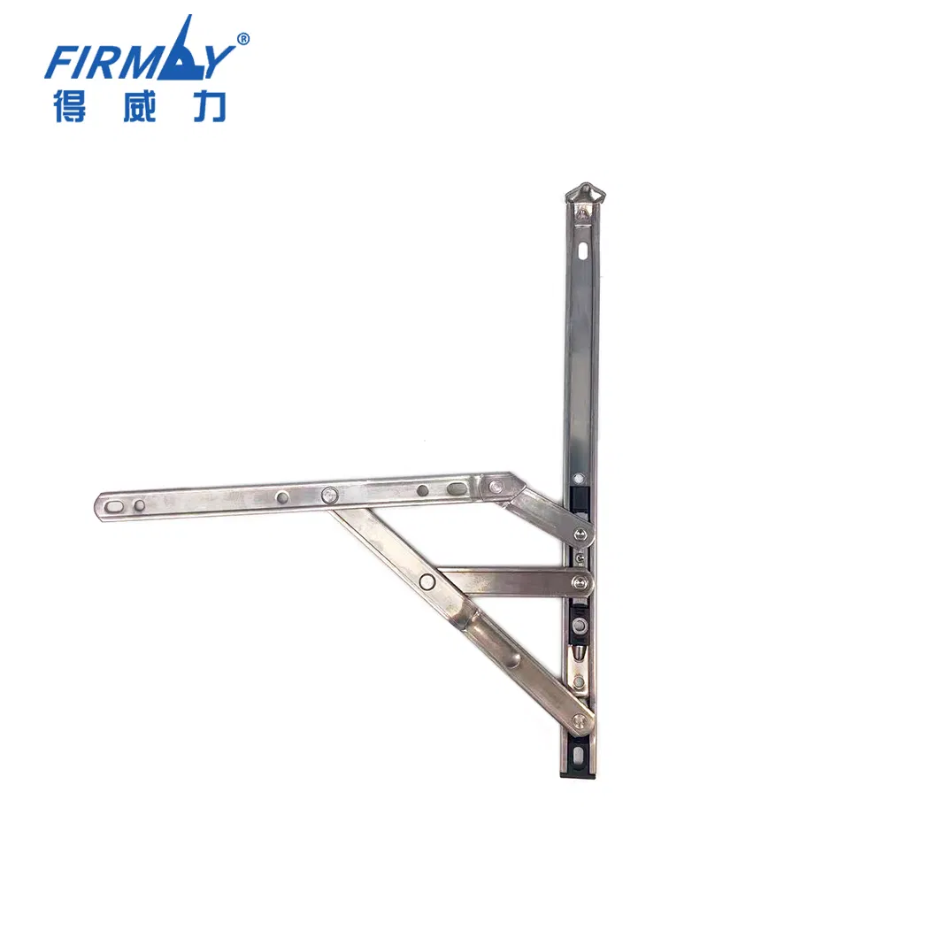 China Factory Made Top Window Hardware Awing Support Arm Position Limiter Friction Stay
