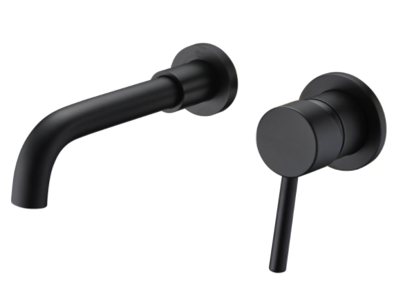 Factory Price OEM Customized Double Cross Handle Matt Black Bathroom Faucet for Waterfall Wash Basin /Sink//Shower/Kitchen/Bathroom Accessories by Innada