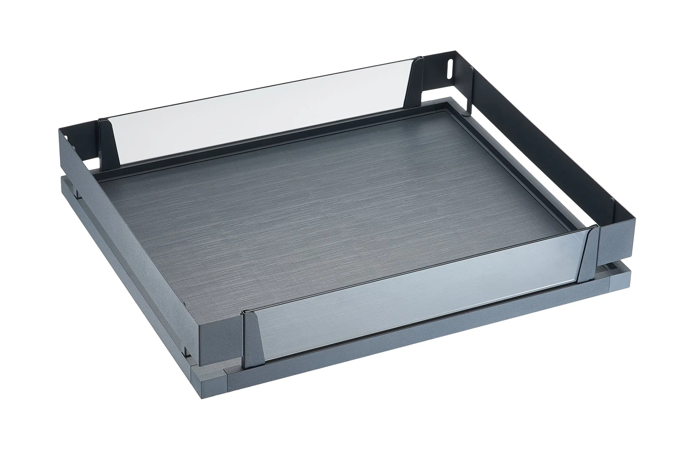 Iron Plate Glass Wooden Basket Wellmax Kitchen Magic Corner Cabinet Blind Soft Close Kitchen Kitchen Basket Racks Kitchen Multi Purpose Spice Drawer Basket