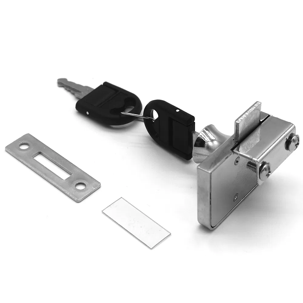 New Style Zinc Alloy Lock Office Sliding Glass Door Latch