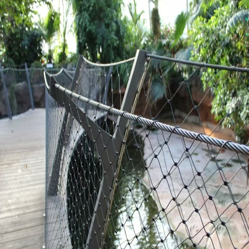Factory Direct Stainless Steel Wire Mesh Railing for Balcony Deck