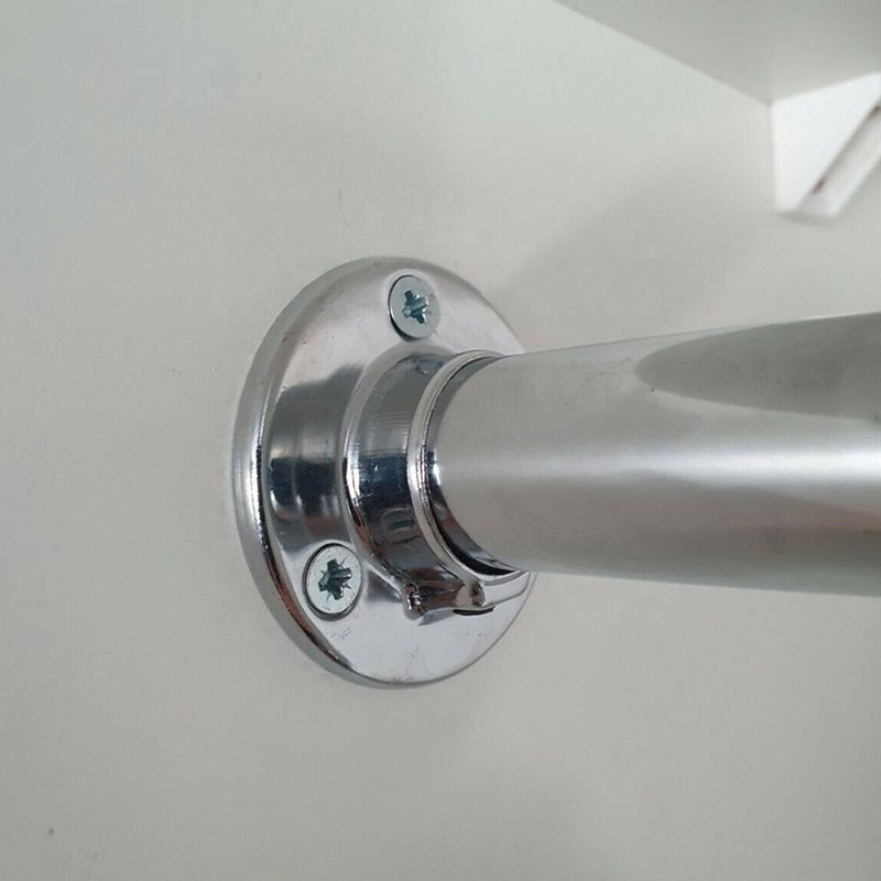 Furniture Hardware Closet Wardrobe Clothes Hanging Steel Pipe Wardrobe Clothes Rail