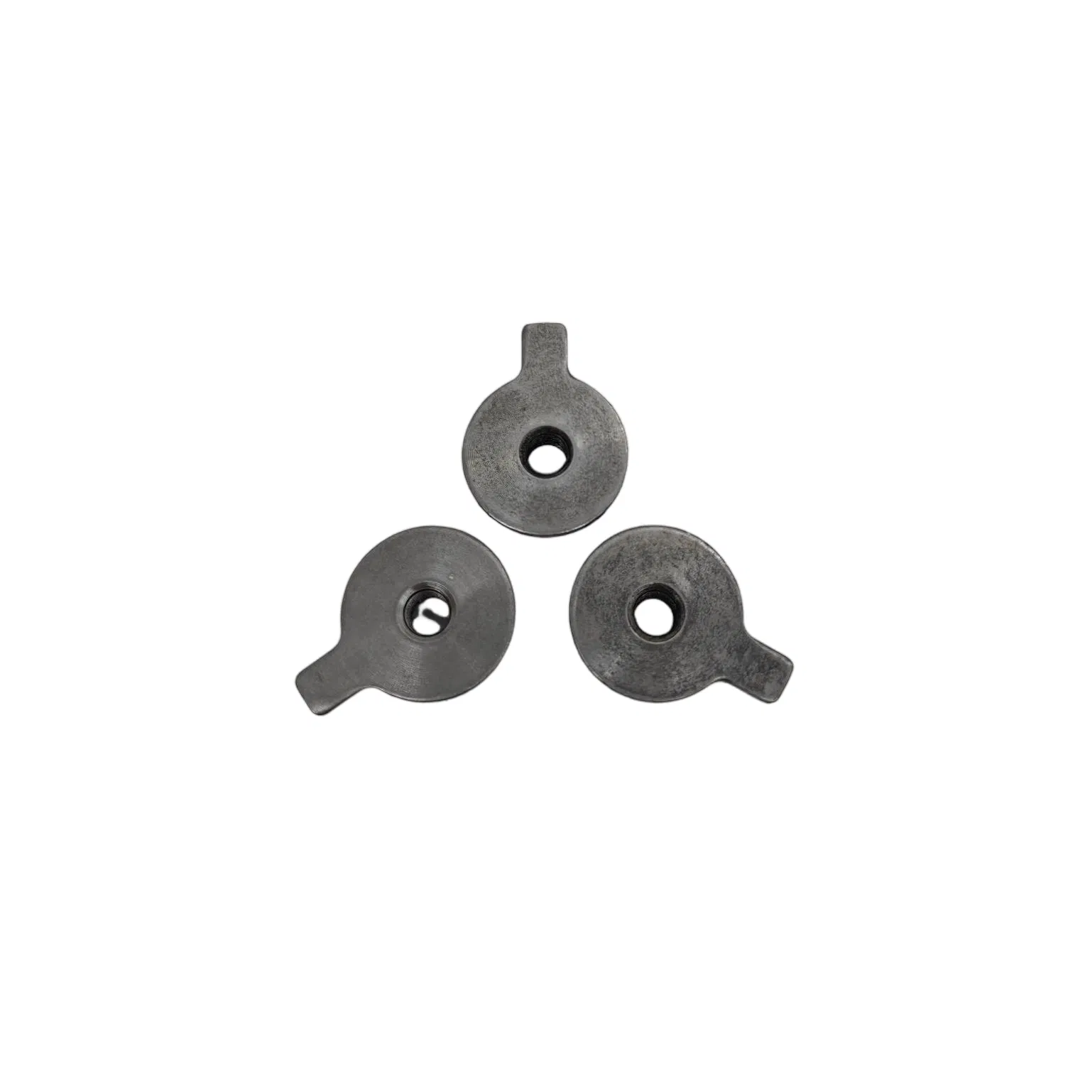 High-Strength Fastening Carbon Steel Flange Nut with Tab for Electronic Housings and Mounting Brackets