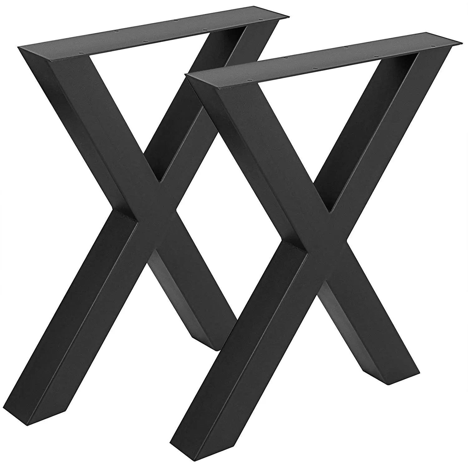 Desk Legs X Frame Metal Table Legs DIY Furniture Legs