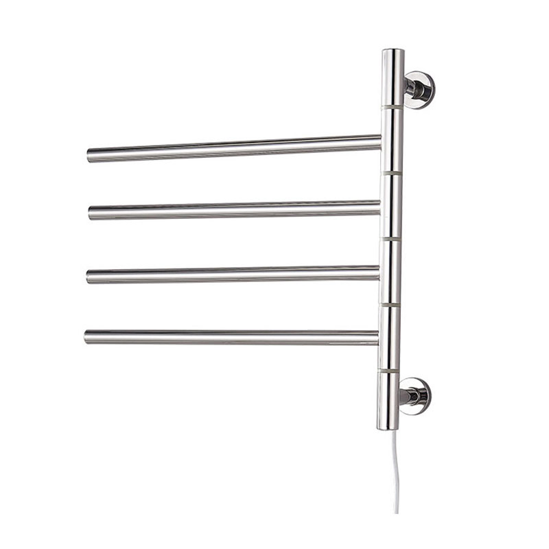 180 Degree Rotation Smart Heated Electric Swivel Towel Rack for Home Hotel