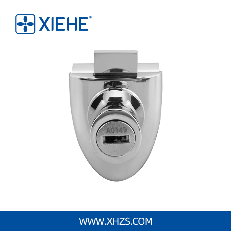 406 High Quality Zinc Alloy Glass Lock for Jewelry Display Cabinet with Comfortable Handle