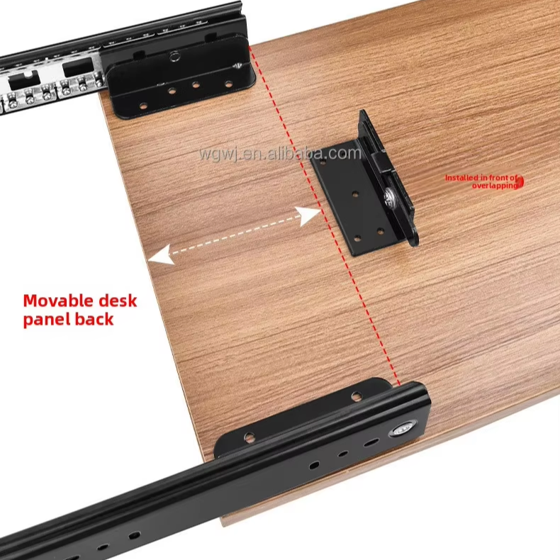 Furniture Hardware 35mm Pocket Flipper Door Slides System Revolving Folding Kitchen Cabinet Slide for TV Cabinet