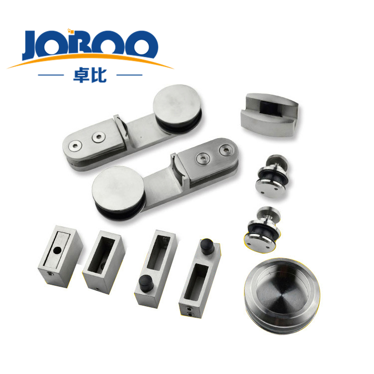 Frameless Tempered Glass Shower Enclosure Hardware Set