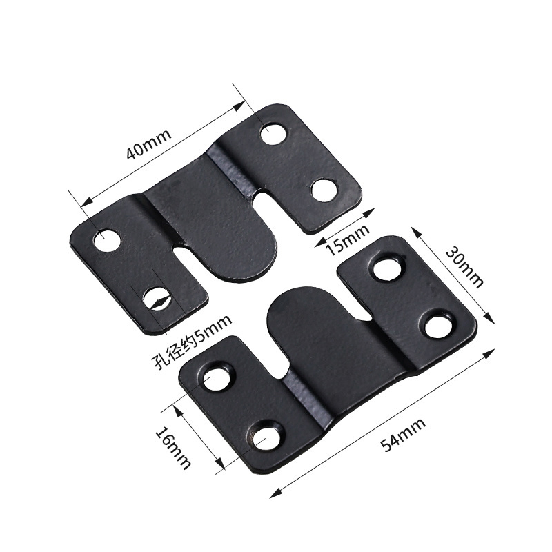 Photo Frame Hook/Furniture Connector/Wall Buckle Pendant/Wall Mirror Buckle Insert/Picture Frame Accessories Mountain Buckle