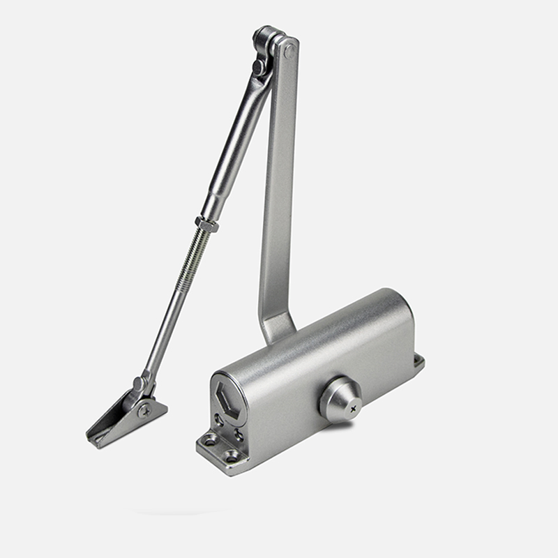Silent Hydraulic Aluminum Alloy Automatic Sliding Door Closer with Stop Function