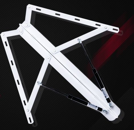 High Pressure Lifting Gas Spring with Metal Joint Connectors for Wall Bed