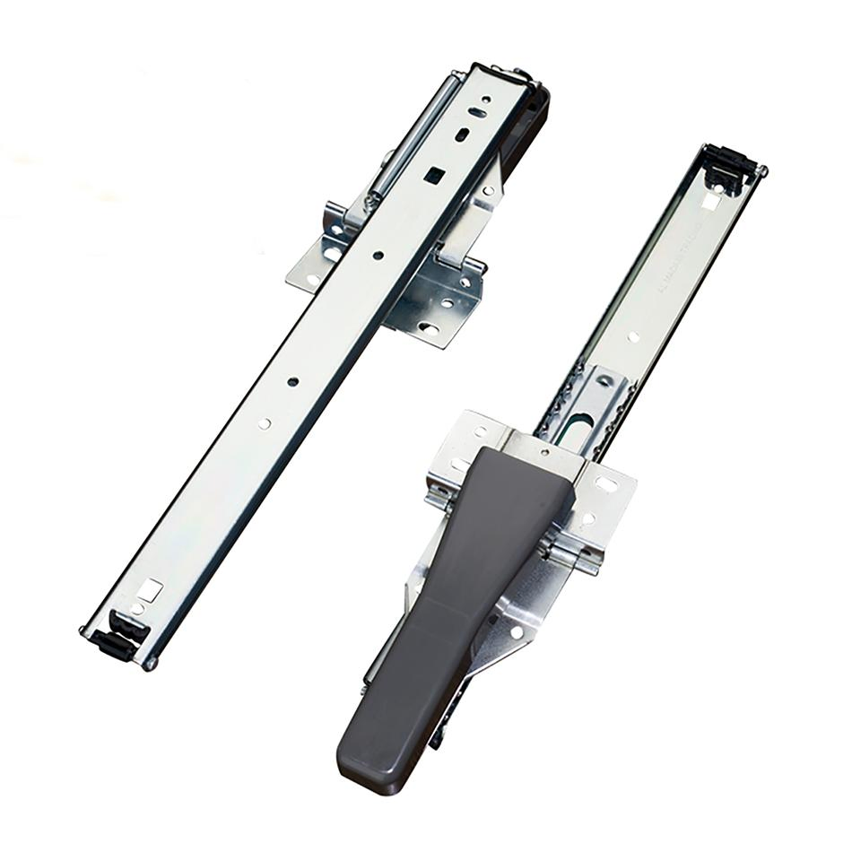 Flipper Pocket Door Sliding Telescopic Channel Slide Rails