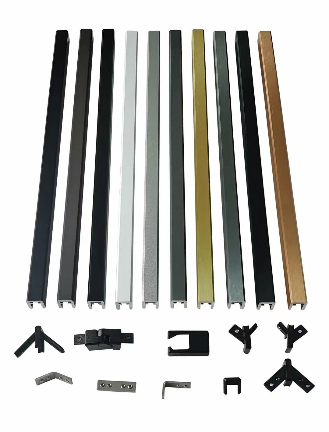 Excellent Anti-Scratch Heavy-Duty Hardware for Stair Glass Railings