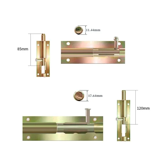 Window Latch Cabinet Door Copper Latch Vintage Spring Door Lock Latch