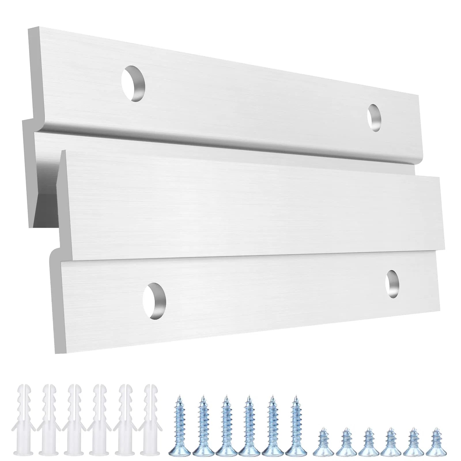 Packaged Mounting Bracket Hardware Mount Hanger Aluminium Z Clips for Picture Frame