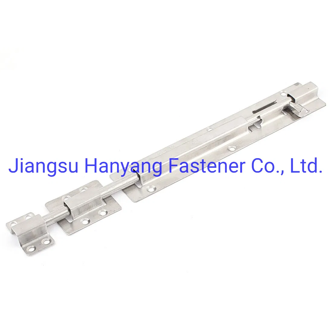 Door Latch Sliding Lock Barrel Bolt 12-Inch Long Stainless Steel