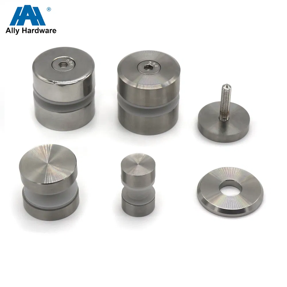 Railing Balcony Frameless Stainless Steel Glass Standoff Hardware