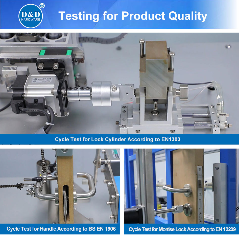 Euro Profile En1303 Safe High Security Fire Mechanical Key Factory Hotel Mortise Double Handle Door Brass ANSI Lockset CE European Guangdong Cylinder Lock