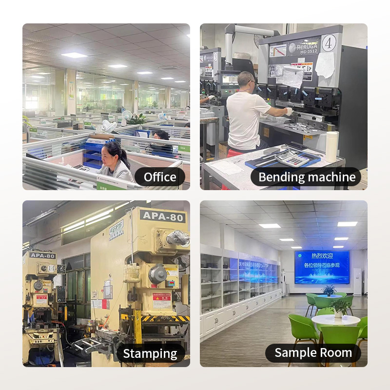 Shenzhen Factory Sheet Metal Fabrication Heavy-Dust Caster Metal Bracket Stamping Parts