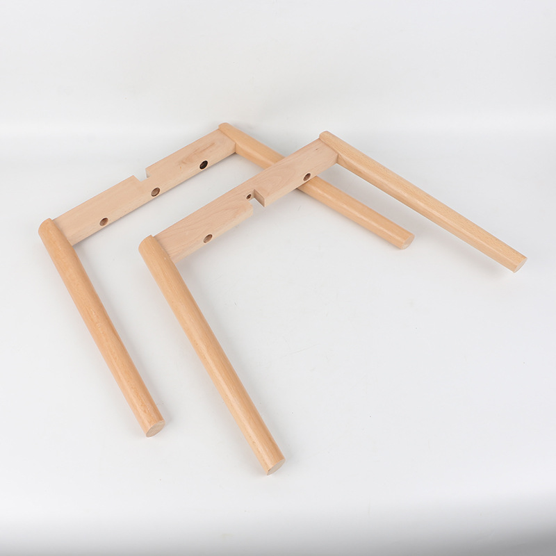Wood Color Legs Coffee Table Chair Legs Dining Furniture Chair Frame Leg
