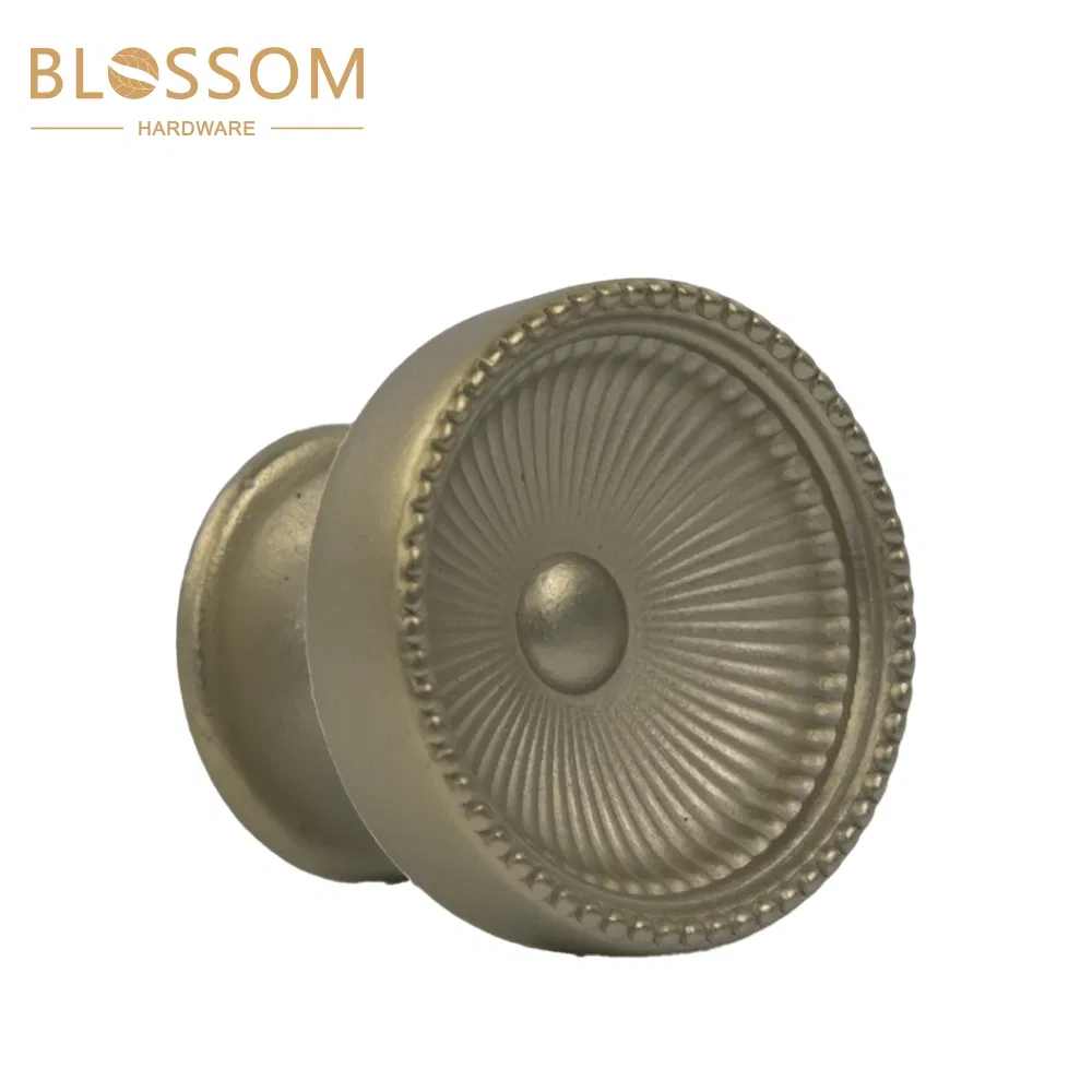 Lightweight Round Aluminum Cabinet Handle Commercial Office Storage Door