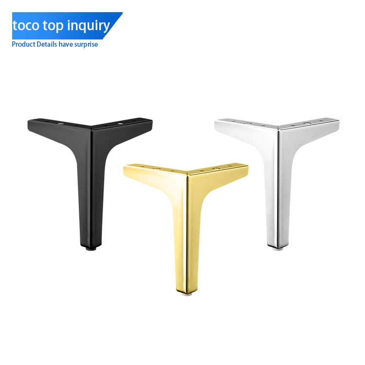 Brushed Steel Frame Furniture Cabinet Sofa Legs