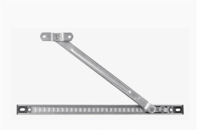 UPVC Top Hung Window SS304 Square Groove Limiter Stay Pde10b