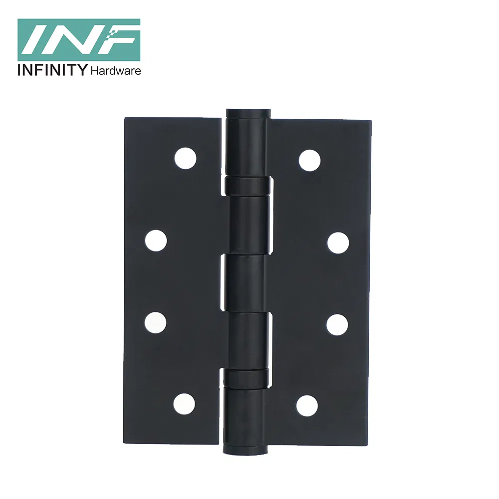 China Wholesale 304 Stainless Steel Brass Window Hinge Flat Shower Glass Door Sliver Matte Black Hinge Ball Bearing Wooden Door Hinges