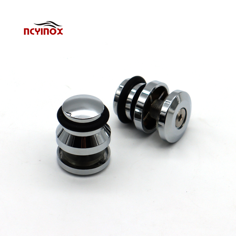 Stainless Steel Frameless Glass Sliding Door Hardware Set for Modern Interiors - Factory Wholesale