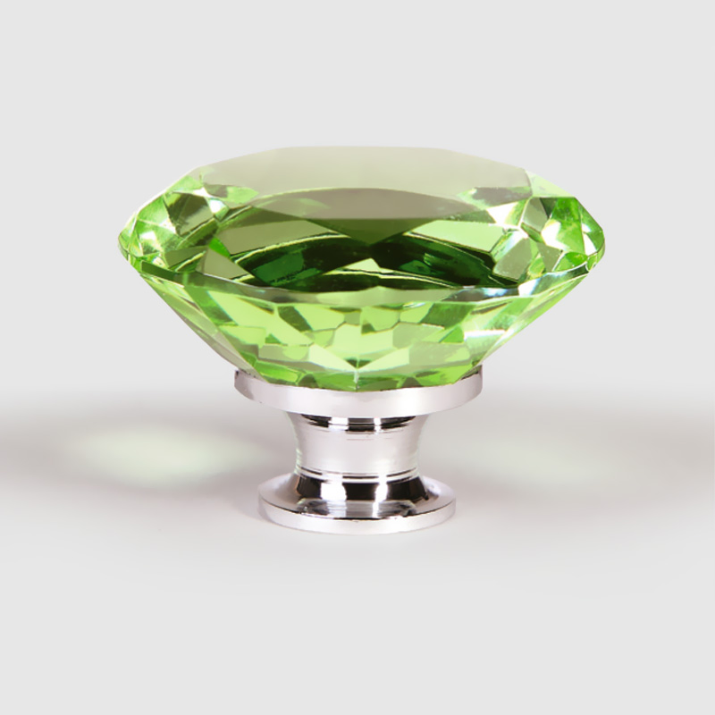 Furniture Handles Cabinet Handles Crystal Dresser Jewel Gold Round Wall Furniture Handle and Knob