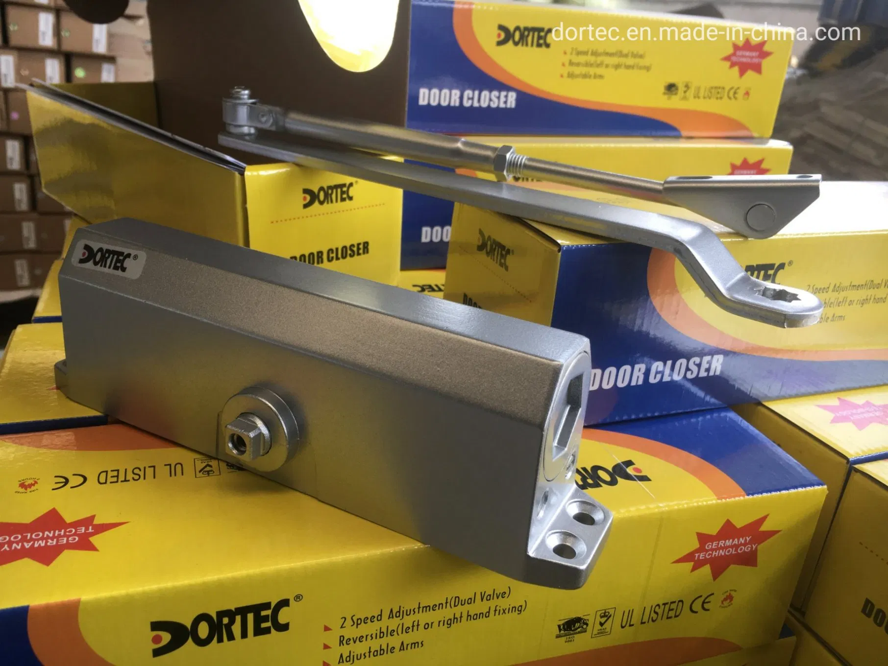 Hydraulic Commercial Door Closer Brands with 90 Degree Stop