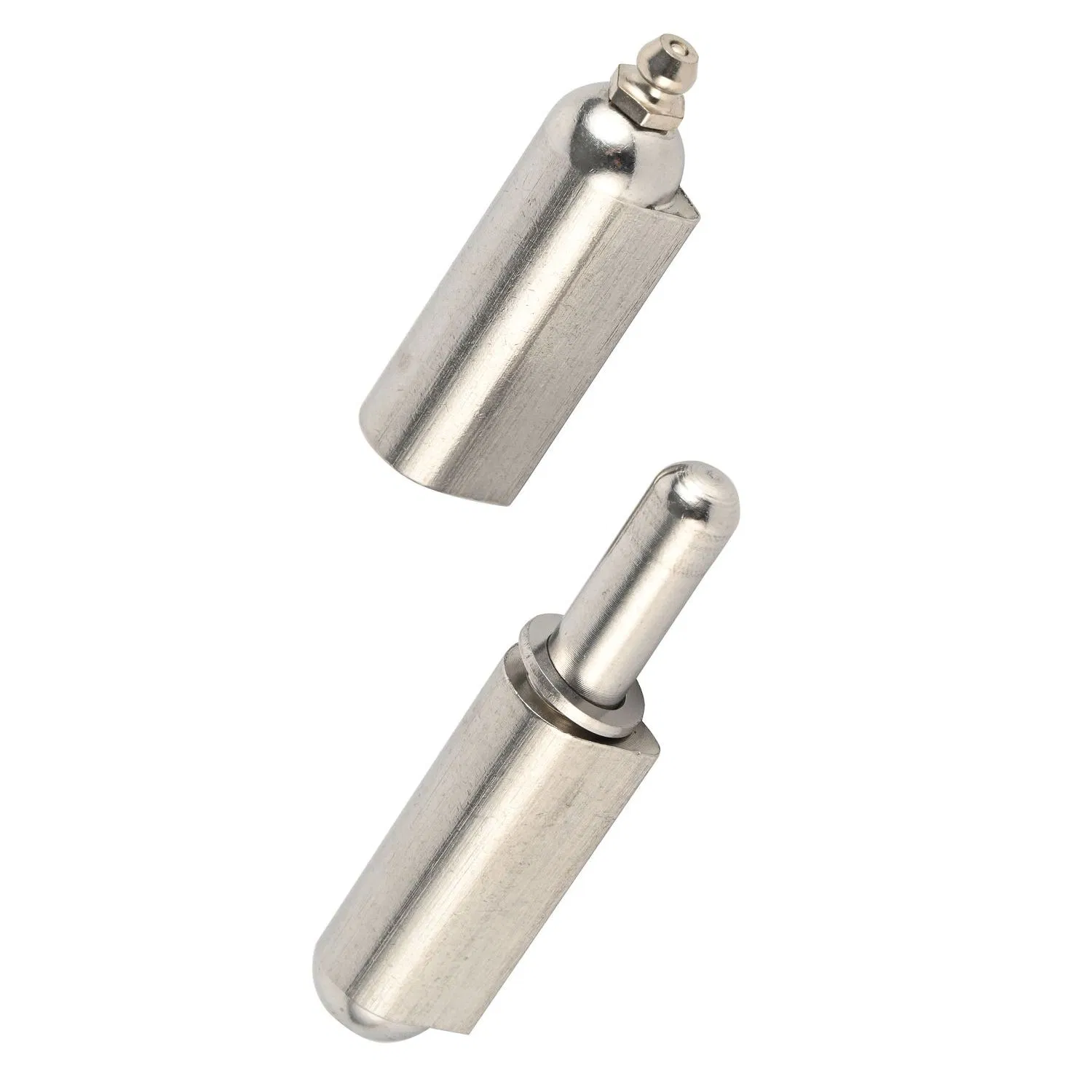 Industrial Style Window Hinge Heavy Duty Door Barrel Welding 180 Degree Iron Aluminium Bullet Stainless Steel Bullet Iron Hinge