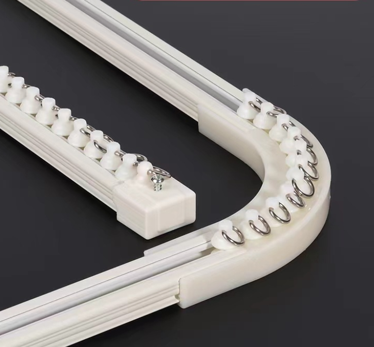 Home Curtain Accessory Curtain Rod Connector Joints End Window Kit Accessories Extender Pole Rods