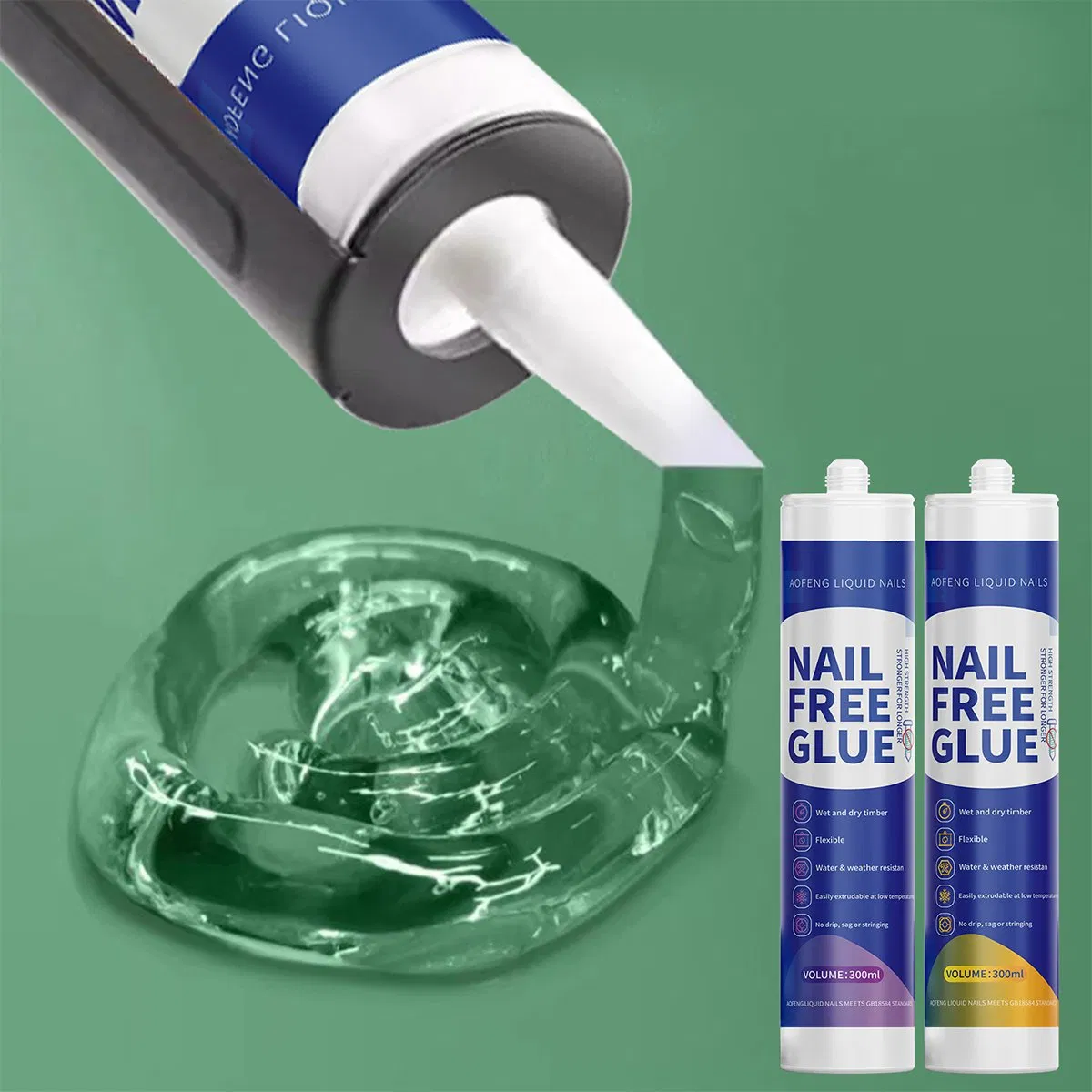 Aofeng Nail-Free Glue for Mirrors and Picture Frames