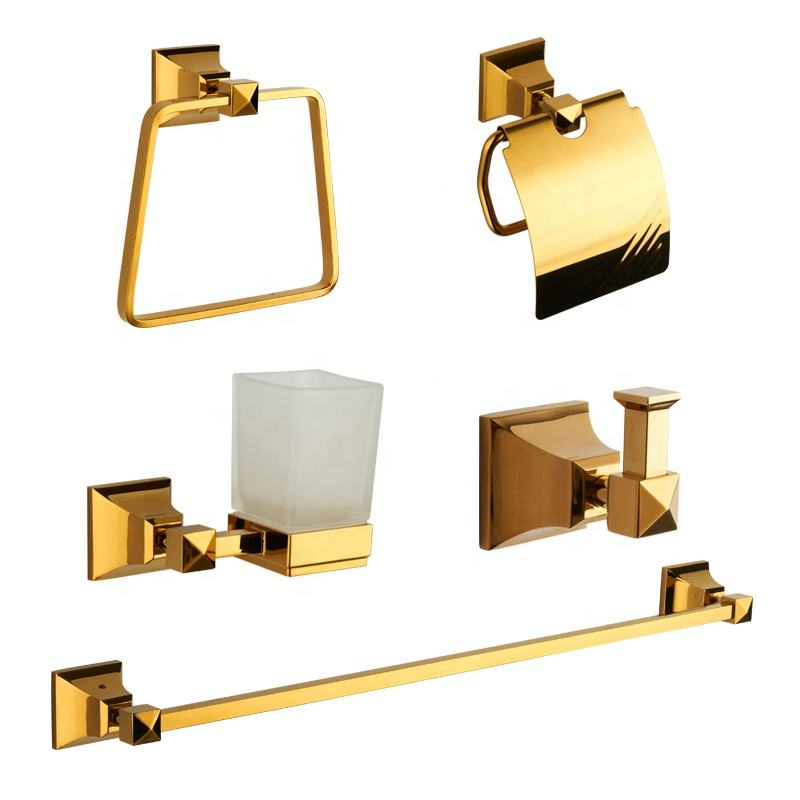 Bathroom Sanitary Hardware Wall Mounted Brushed Nickel Bathroom Hardware Accessories
