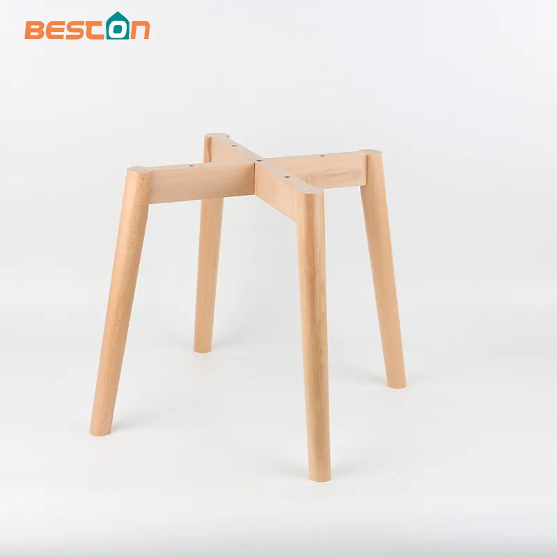 Wood Color Legs Coffee Table Chair Legs Dining Furniture Chair Frame Leg