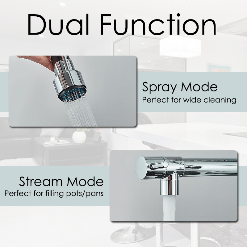 Torneira Sink Taps Mixer with Pull out Spray Dual Sprayers Brass Single Handle Spring Kitchen Sink Faucet