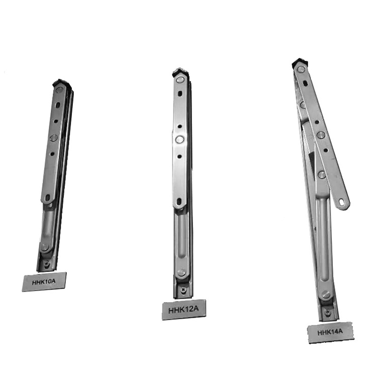 10 Inches 22 Groove Ss 304 Casement Aluminum Window Hardware Friction Hinge Arm Stay--Hhk10A