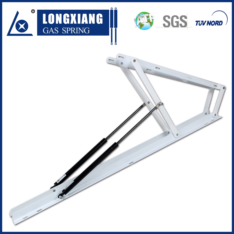 High Pressure Lifting Gas Spring with Metal Joint Connectors for Wall Bed